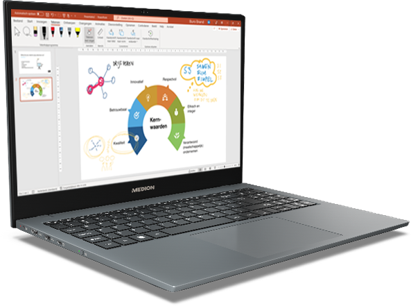 Superscherp Full HD display